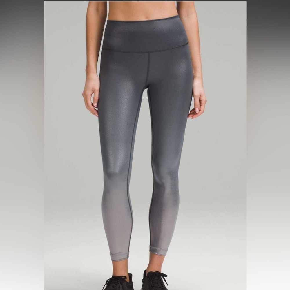 Lululemon Wunder Train High-Rise Tight 25" *Foil - Size 6